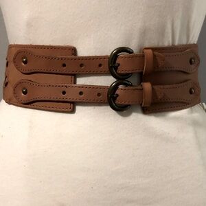 7 Hills San Francisco Double Buckle Boho Belt Sz S